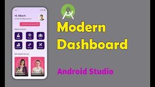 Android Dashboard UI Design Tutorial no-10 |  XD Android Studio Xml Tutorial