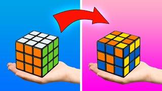 12 Beautiful Patterns for Rubik's Cube