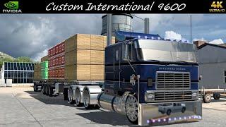 *Custom International 9600* Plywood Haul Provo to Salina *JBX2/TAA Combo* ATS 4K 1.53