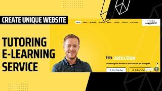 Create Tutoring,  eLearning Website | Online Learning, E-tutoring Service Theme | Owly WP Theme