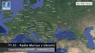 [SpE - OIRT] Radio Mariya v Ukraini (Ukraine) - 71.51 MHz - received in Germany