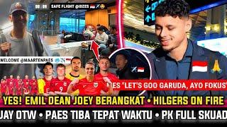  KABAR BAIK! "LANGSUNG OTW" YES Emil Dean & Joey Diberangkatkan~Malam2 Jay Bangga Dilepas Ke Timnas