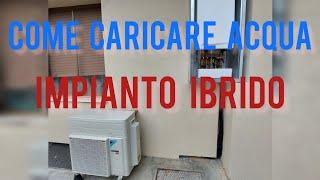 Come caricare impianto ibrido Daikin