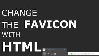 How to set the favicon with HTML