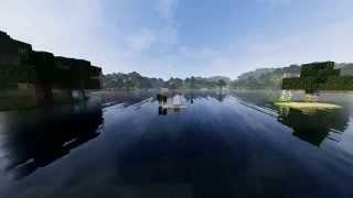 Minecraft Lake Timelapse