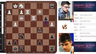 Round 2: Maxime Vachier-Lagrave Vs Bogdan-Daniel Deac || Superbet Chess Classic Romania 2021