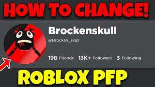 HOW To Change Roblox Profile Picture on Mobile