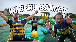 BOGOR AQUAGAME  MAIN AIR + SQUID GAME CHALLENGE DI WAHANA VIRAL BOGOR