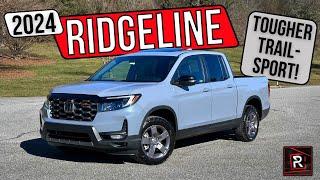 The 2024 Honda Ridgeline Trailsport Is A More Capable Pragmatic Truck With Better Tech