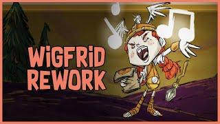 NEW Wigfrid Rework - Battlesongs, New Lore & More! (Don't Starve Together Character Rework)