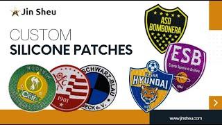 Custom Silicone Patches | Tatami Fabric Silicone Patches | Custom Clothing Labels | Silicone Badge