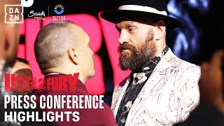 INTENSE - RIYADH SEASON: OLEKSANDR USYK VS. TYSON FURY 2 | REIGNITED | PRESS CONFERENCE HIGHLIGHTS