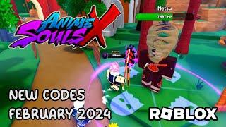 Roblox Anime Souls Simulator X -New Codes February 2024