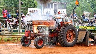 Tractor Pull Fails, Wild Rides, Wrecks, and Fires!!! Madison VA May 13 2023