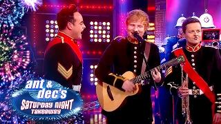 Ed Sheeran, Ant & Dec & the Royal Marines' Unbelievable Performance - Saturday Night Takeaway