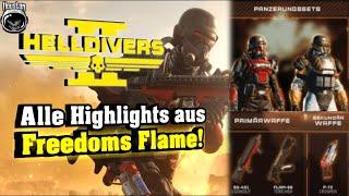 Alle Highlights aus dem Warbond: "Freedoms Flame"! Deswegen der FEUERNERF? | Helldivers 2