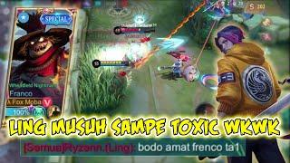 Solo Ranked Pake Franco Cuma Buat Ngincer Ling Musuh, Sampai Dikatain Frencoo T4iii !! Wkwk