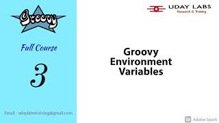 Groovy Environment variables