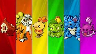 First To Get A Shiny Pokemon Rainbow Team Wins