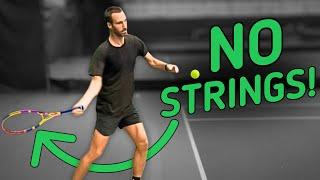 Weird Drill for MASSIVE Forehand Power! - Tennis Technique Lesson