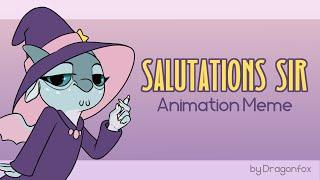 Salutations Sir - Anemone Wings of Fire Animation Meme