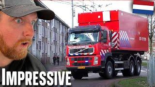 American Reacts to Dutch Emergency Vehicles