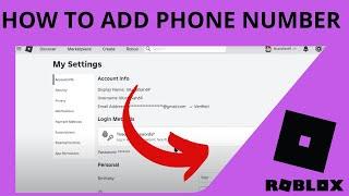 How to Add Phone Number to ROBLOX (2024)