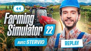 ON CRÉE NOTRE FERME AVEC STERVIO ! (Farming Simulator 22)