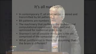 Big Ideas in Cognitive Neuroscience, CNS 2017: Charles R Gallistel (with session intro)