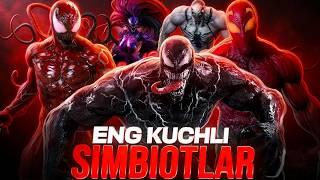 Top 10 eng kuchli simbiotlar | Siz bilmagan juda ham kuchli simbiotlar | Uzbek tilidagi video.