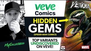 Veve Comics HIDDEN GEMS! Top Undiscovered Marvel Comic Variants on the App! Spider-Man Comics!