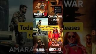 This WEEK OTT Release 5-DEC l Hindi Movies Web-Series, Amaran, Pushpa2, Matka, Jigra, Tanaav2,Mohrey