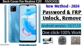 Realme C20 RMX3063-Pin,Pattern & Frp,Google Account Remove l Realme kisi bhi ka lock tode l #realme