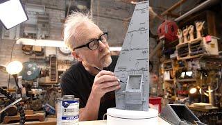 Adam Savage Demonstrates Miniature Spaceship Paneling!