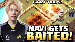 This BAIT is CRAZY but NAVI Kazuma’s response was INSANITY! Clash of Clans