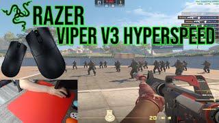 Razer Viper V3 HyperSpeed Review on CS2 (Good mouse for 2024)