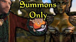 Can You Beat Morrowind with Summons Only?