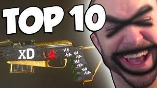 TOP 10 PAINT JOBS! (Call of Duty WW2 Paint Shop)