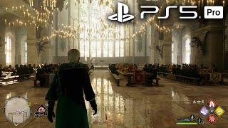 HOGWARTS LEGACY PS5 PRO Gameplay - Ray Tracing 4K 60fps