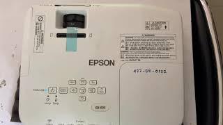 EPSON EB-X03 หลอดภาพ