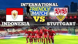 INDONESIA VS STUTTGART - FRIENDLY MATCH - GAMEPLAY PES 2021 - UPDATE PATCH 2024