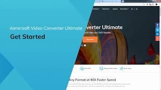 Get Started - Using Guide for Aimersoft Video Converter Ultimate