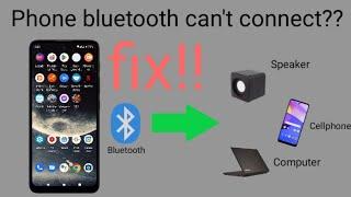 how to fix bluetooth pairing problems on Android || can't connect to other Bluetooth devices? FIX!!