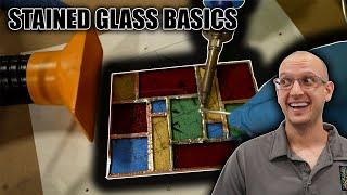 Stained Glass Basics (How To Copper Foil A Beginner Panel)
