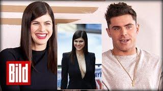 Zac Efron und Alexandra Daddario über Brüste und Baywatch