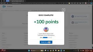 Career Mode Setup in the Trailblazer Career Marketplace || Trailhead quiz answer