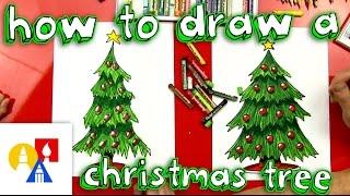 How To Draw A Christmas Tree