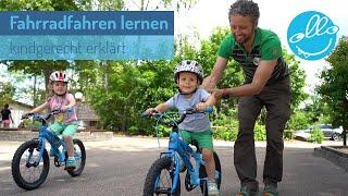 Ollo Kinderfahrrad | Fahrradfahren lernen kinderfreundlich erklärt