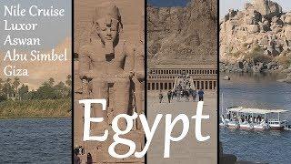 EGYPT: Nile Cruise & Ancient Monuments (Luxor, Aswan, Abu Simbel, Giza)