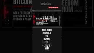 #bitcoin nodeWars Ronindojo vs  Umbrel vs  Start 9